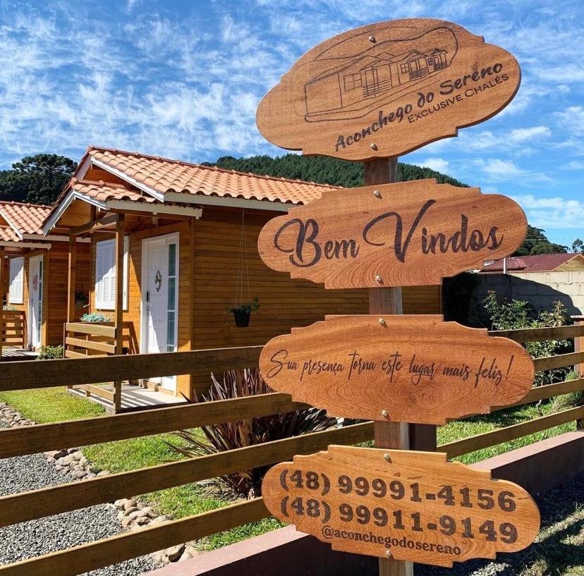 Aconchego do Sereno Exclusive Chales Urubici Exterior foto